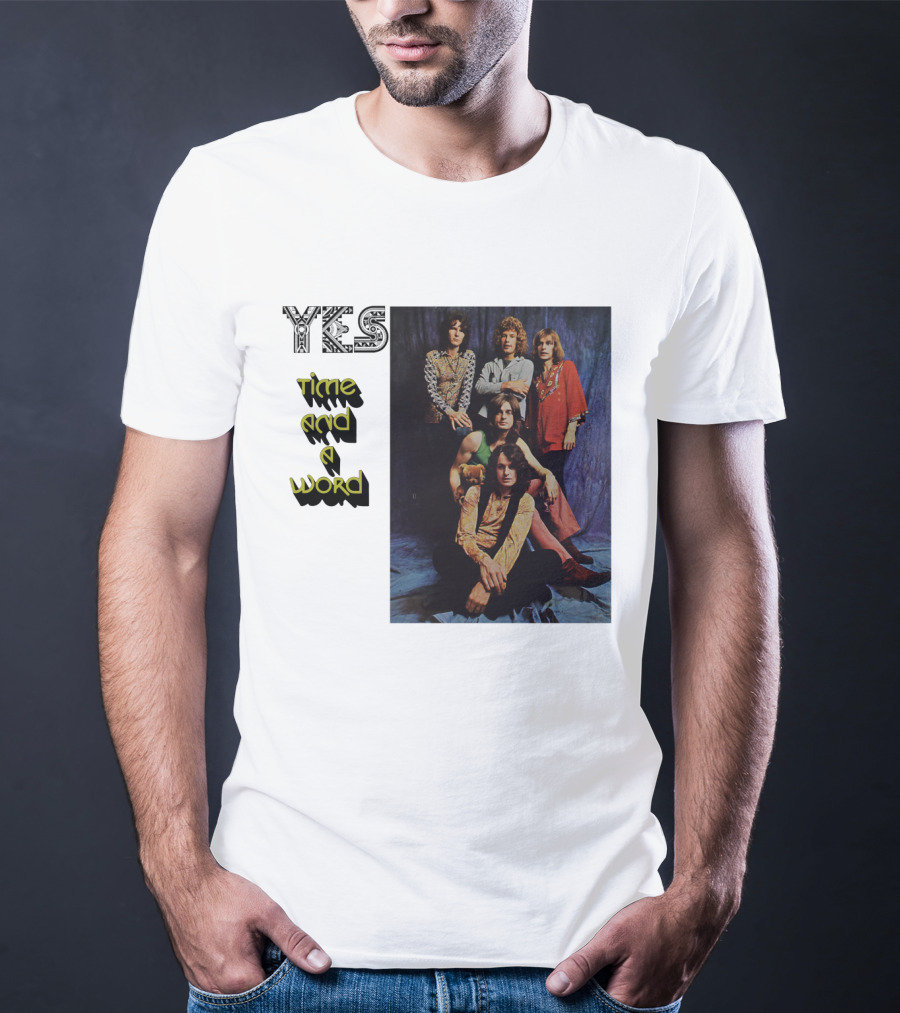 Yes Time And A Word Band Photo T-Shirt