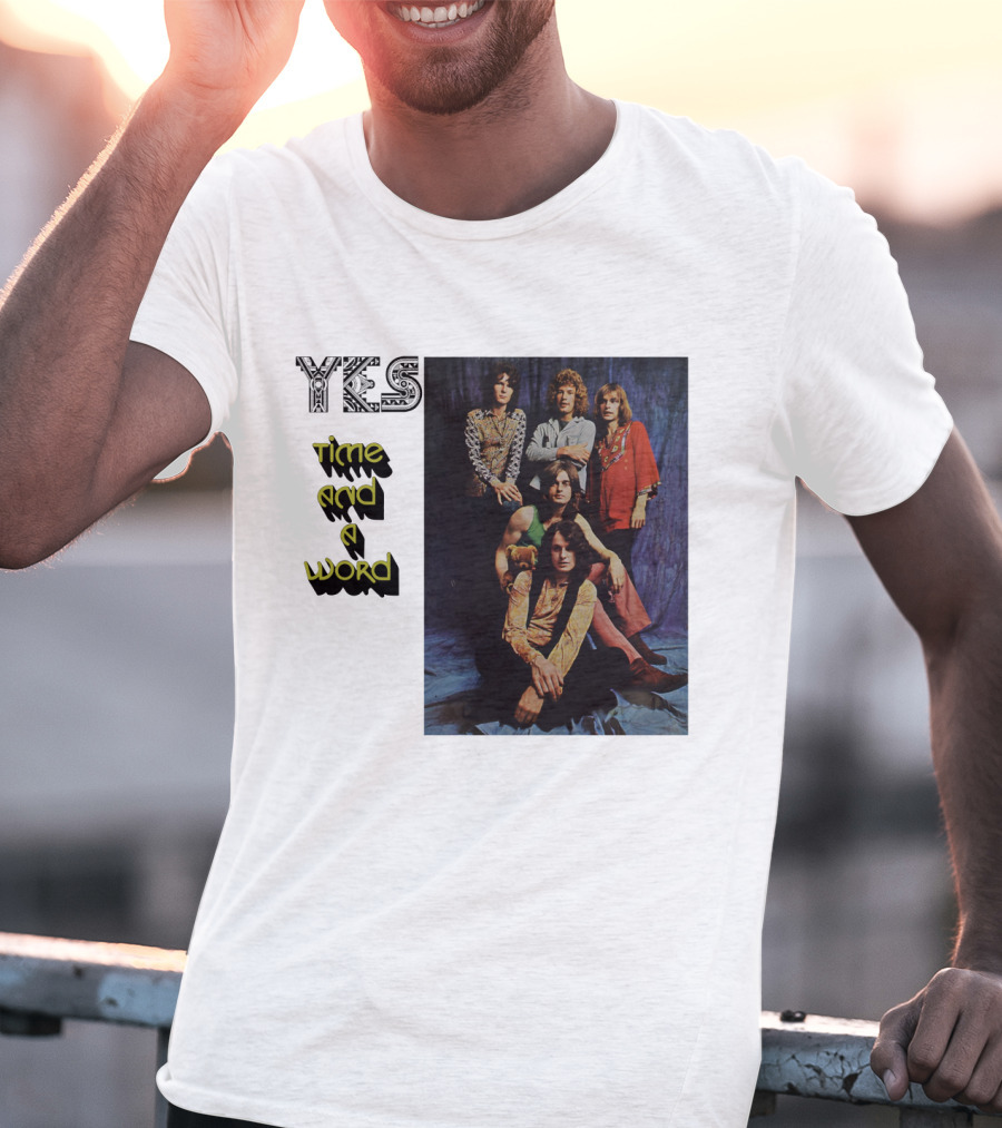 Yes Time And A Word Band Photo T-Shirt