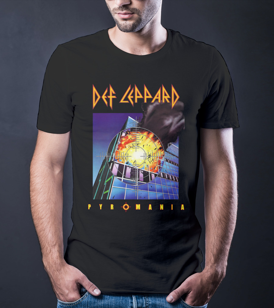 Def Leppard Pyromania Explosion T-Shirt