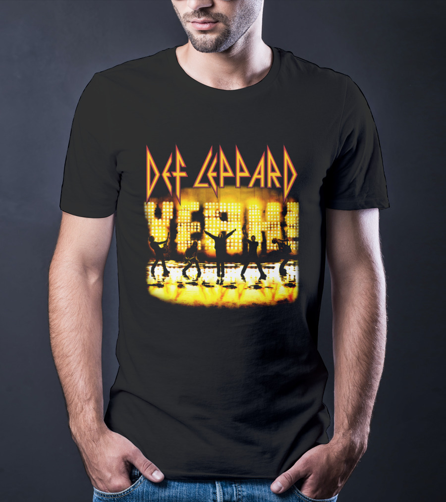 Def Leppard Yeah! Album Silhouette Performance T-Shirt