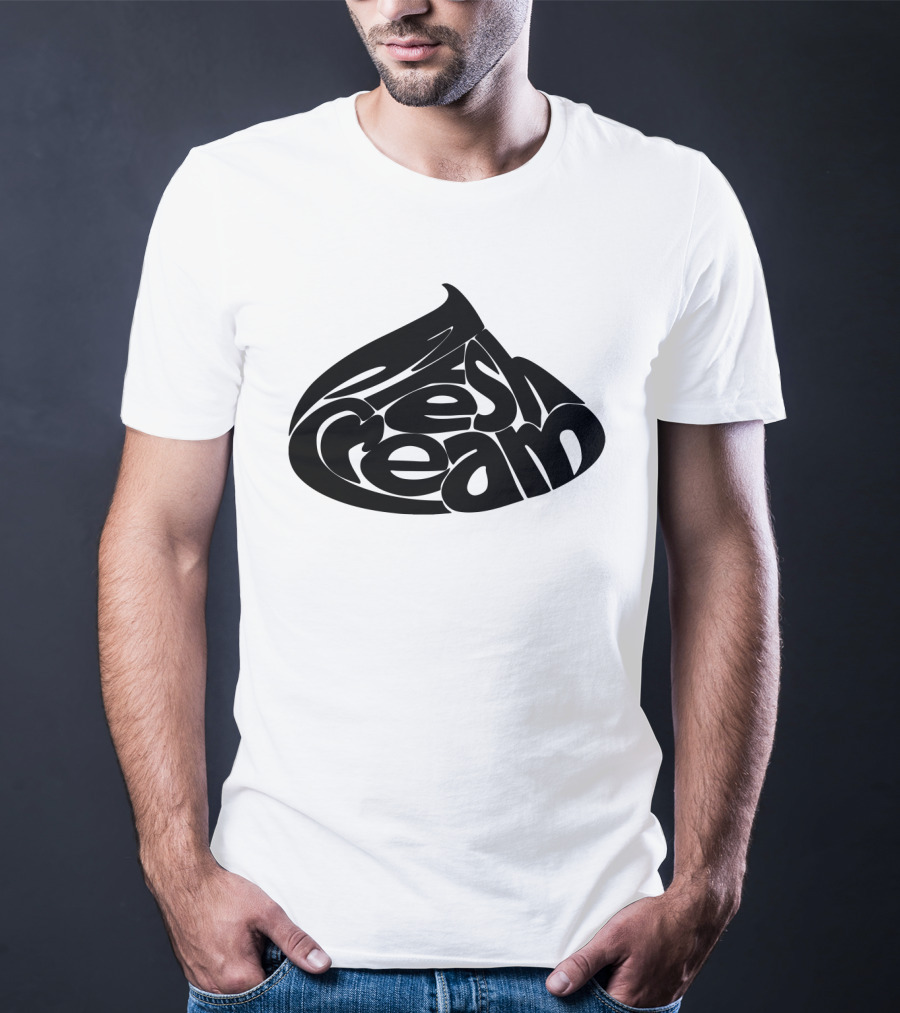 Fresh Cream Album Logo Black T-Shirt