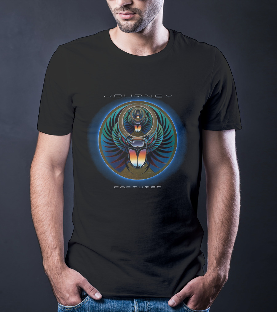 Journey Captured Scarab Album Art T-Shirt