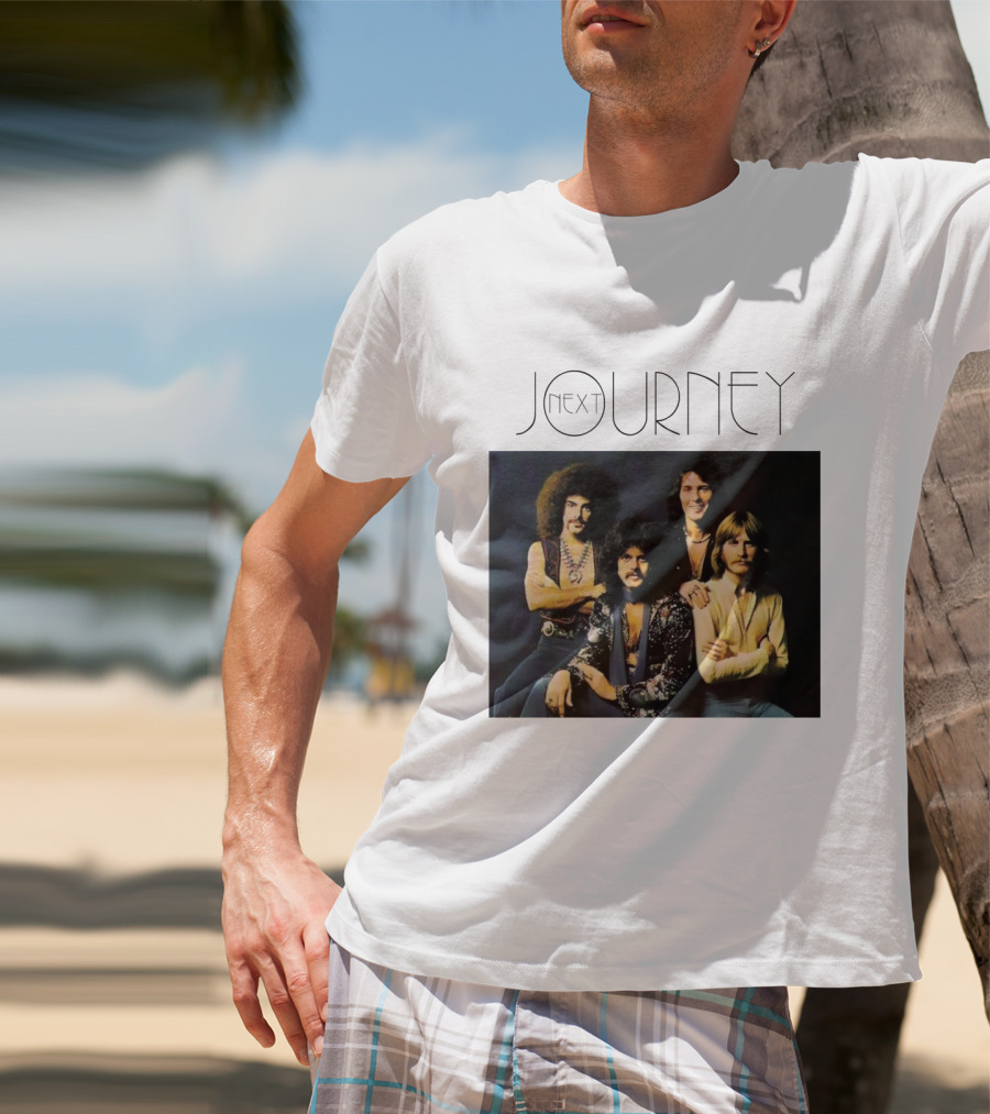 Journey Next JN 28 Vintage Band Members T-Shirt