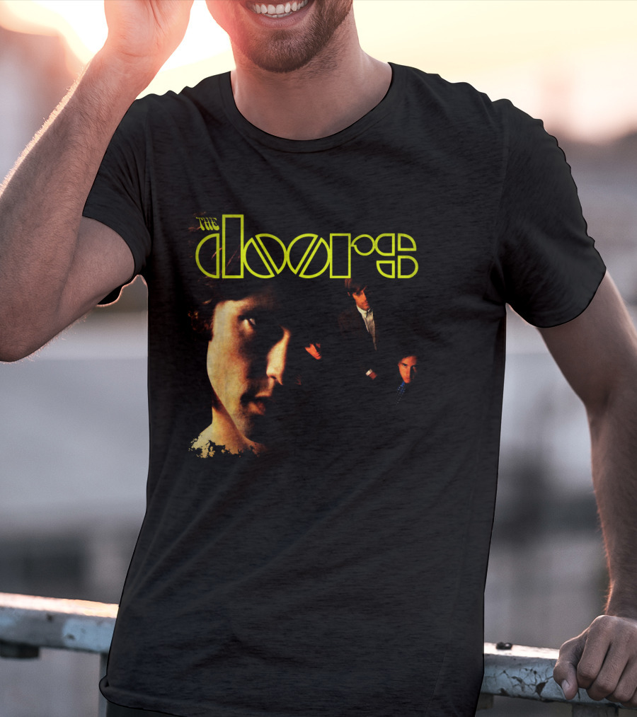 The Doors Band Members Portrait T-Shirt