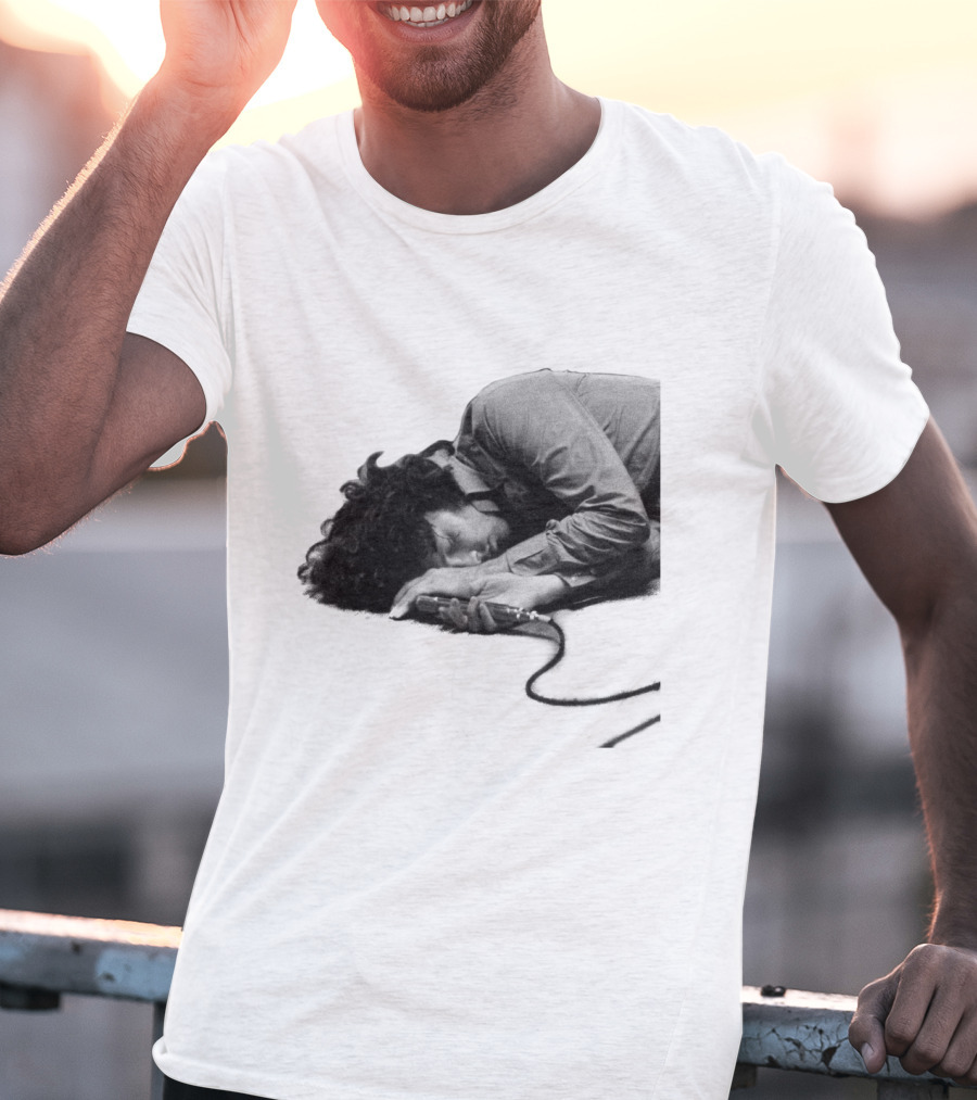 Music Icon Resting With Microphone T-Shirt