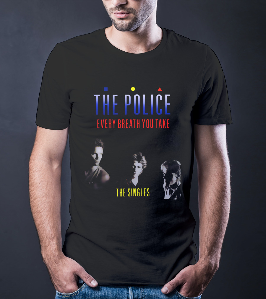 The Police Every Breath You Take The Singles T-Shirt