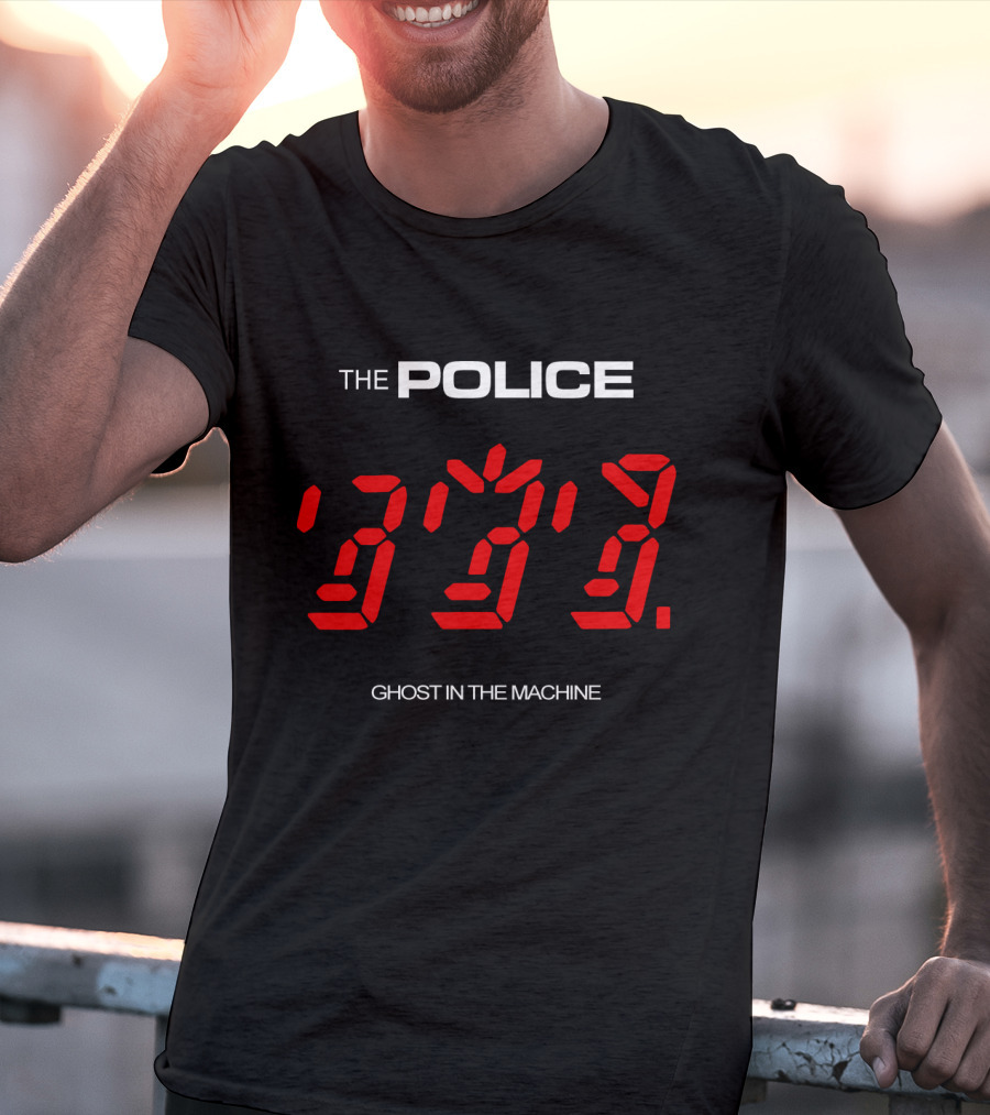 The Police Ghost In The Machine 3739 T-Shirt