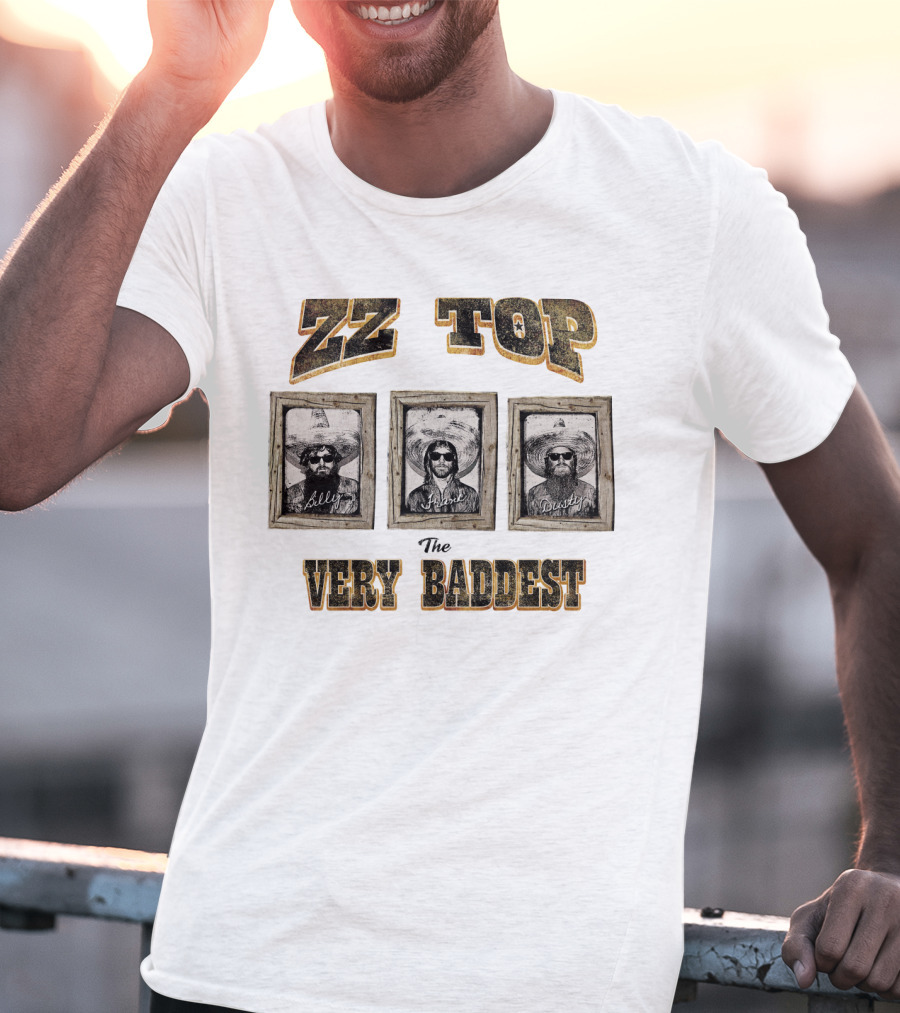 Zz Top The Very Baddest Billy Frank Dusty T-Shirt