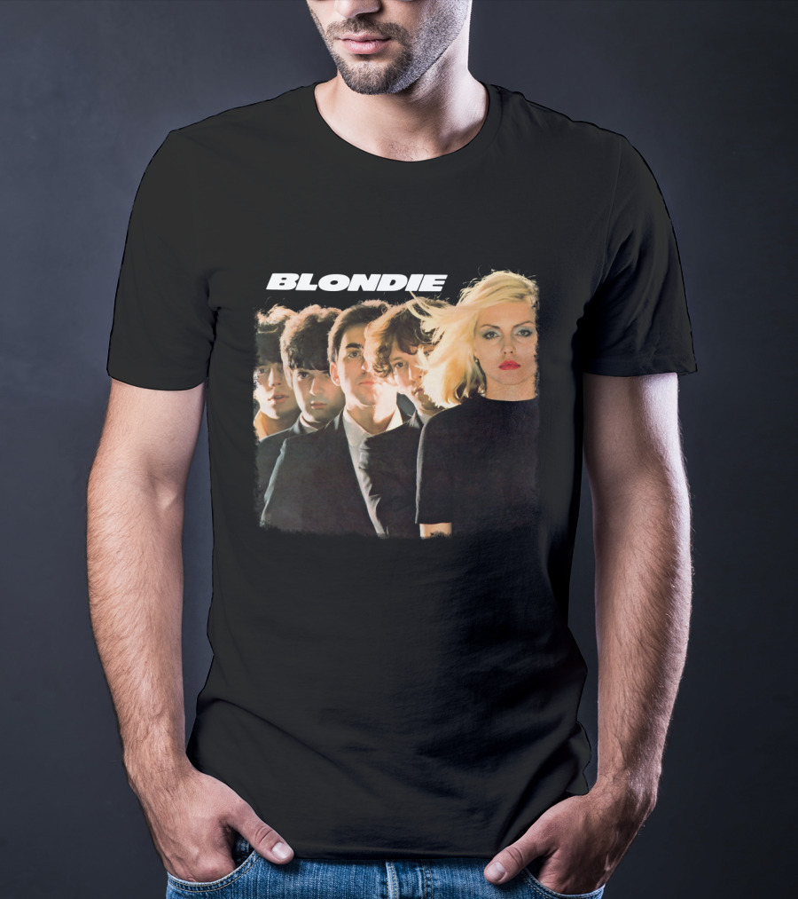 Blondie Parallel Lines Album Cover Art T-Shirt