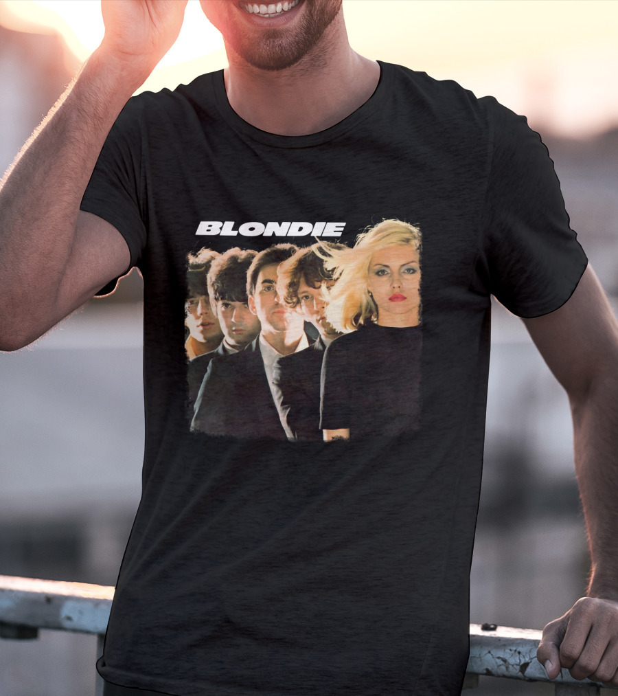 Blondie Parallel Lines Album Cover Art T-Shirt
