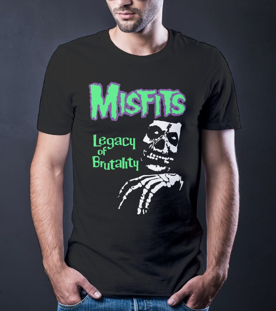 Misfits Legacy Of Brutality Skeleton T-Shirt