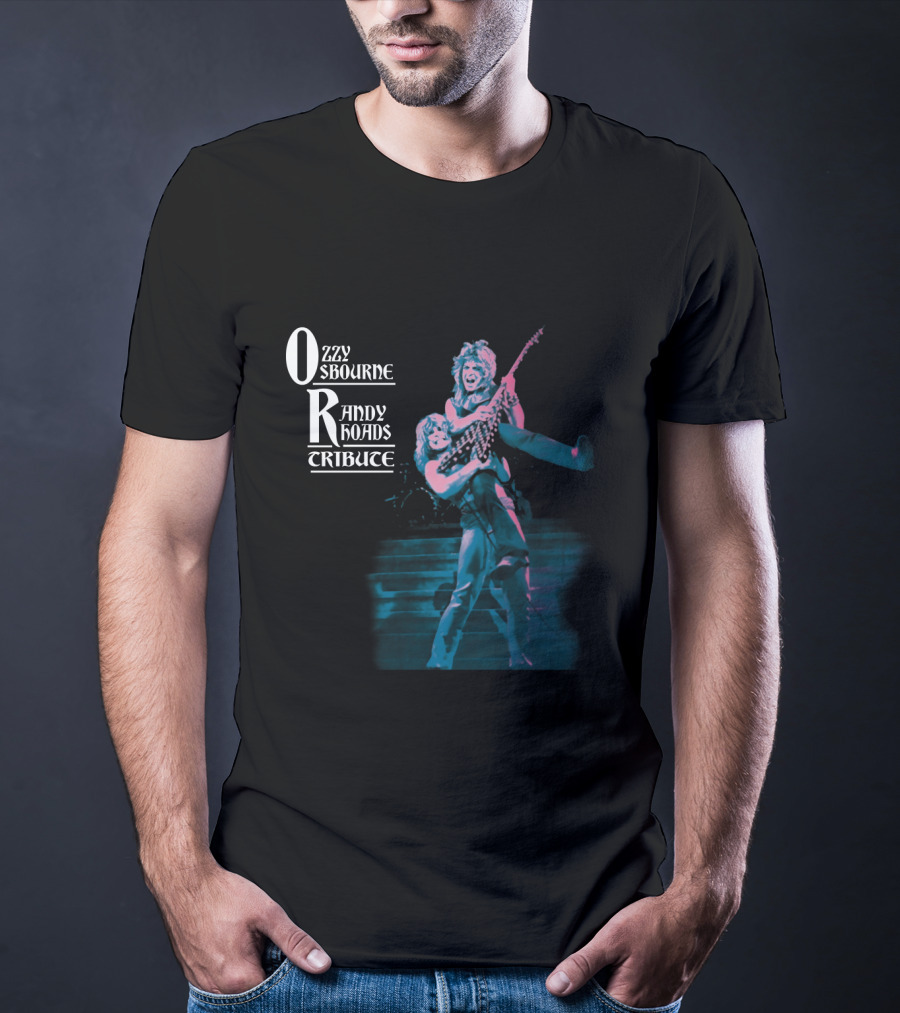 Ozzy Osbourne Randy Rhoads Tribute T-Shirt
