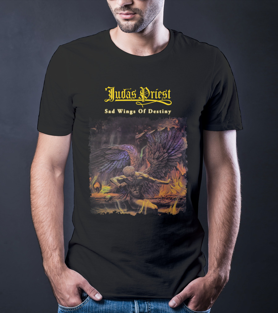 Judas Priest Sad Wings Of Destiny Angelic T-Shirt