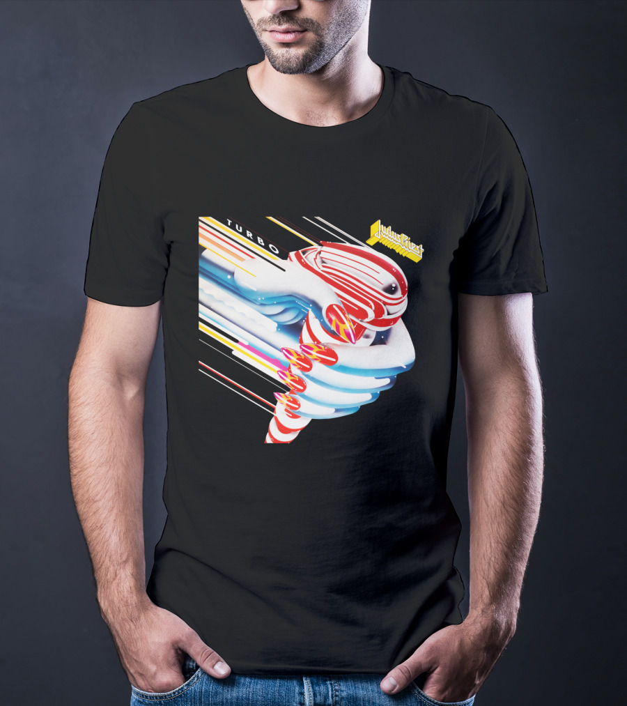 Judas Priest Turbo Album Art 1986 T-Shirt