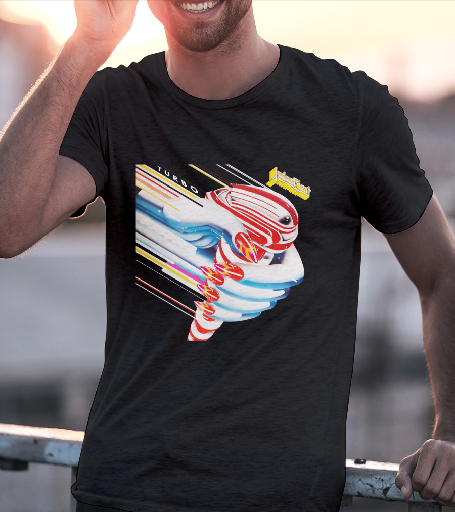 Judas Priest Turbo Album Art 1986 T-Shirt