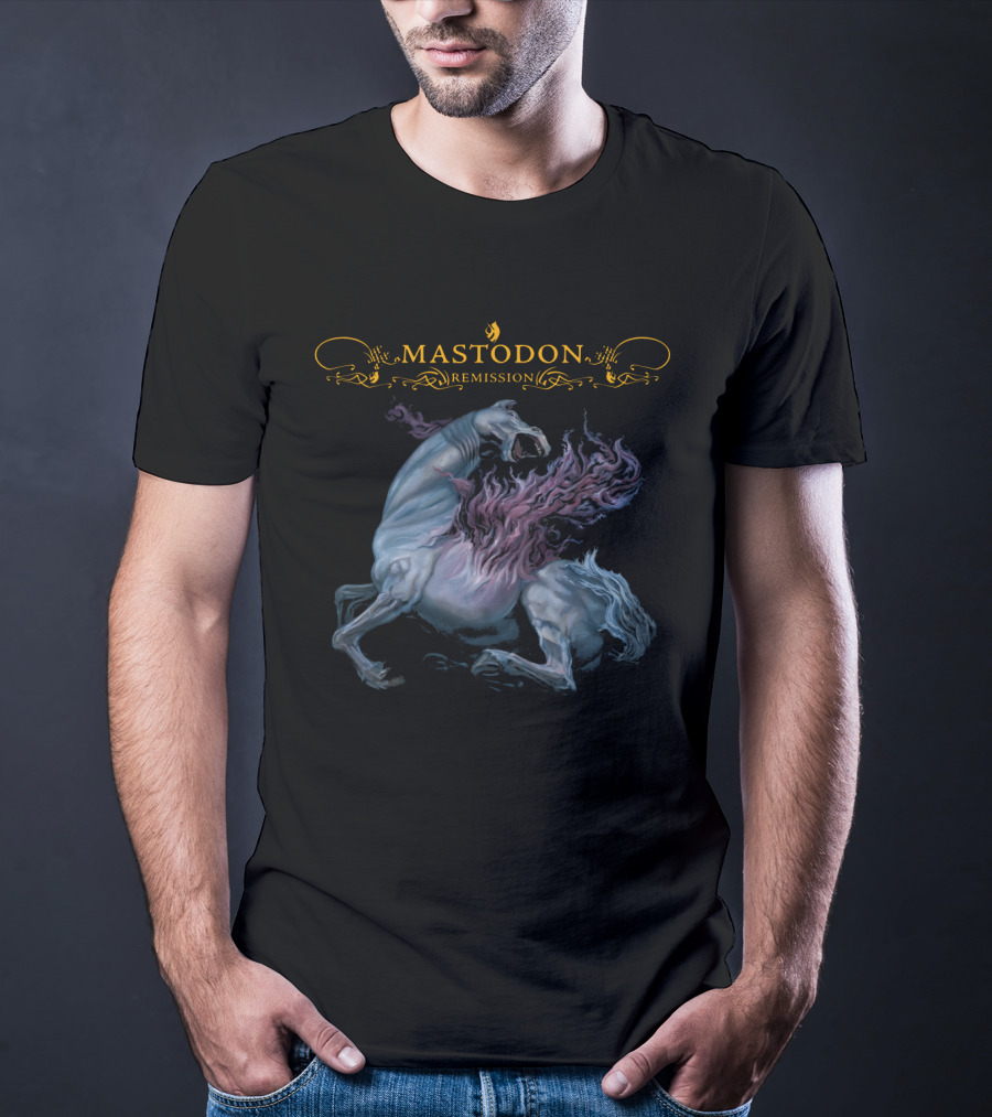 Mastodon Remission Fiery Horse T-Shirt
