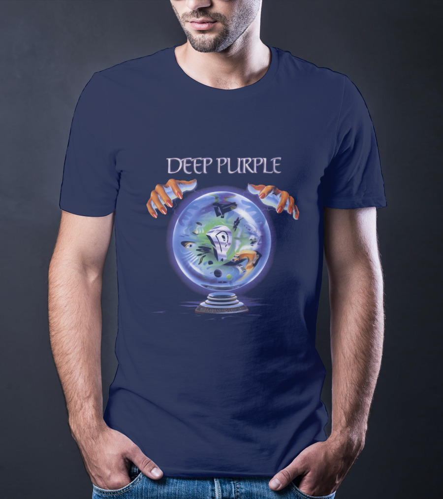 Deep Purple Mystic Globe Artwork T-Shirt