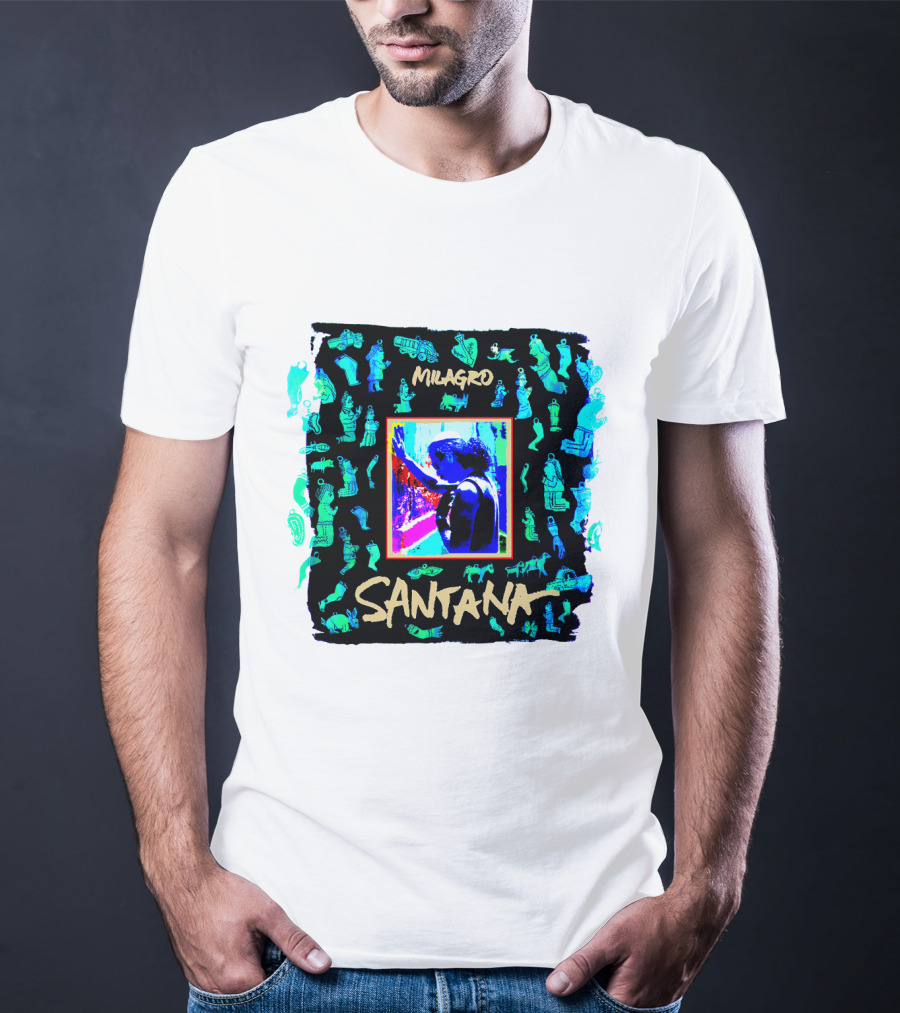 Milagro Santana Album Art Theme T-Shirt