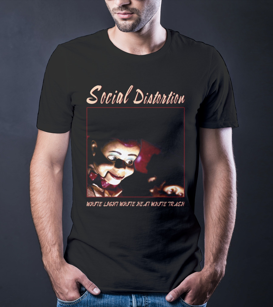 Social Distortion White Light White Heat White Trash T-Shirt