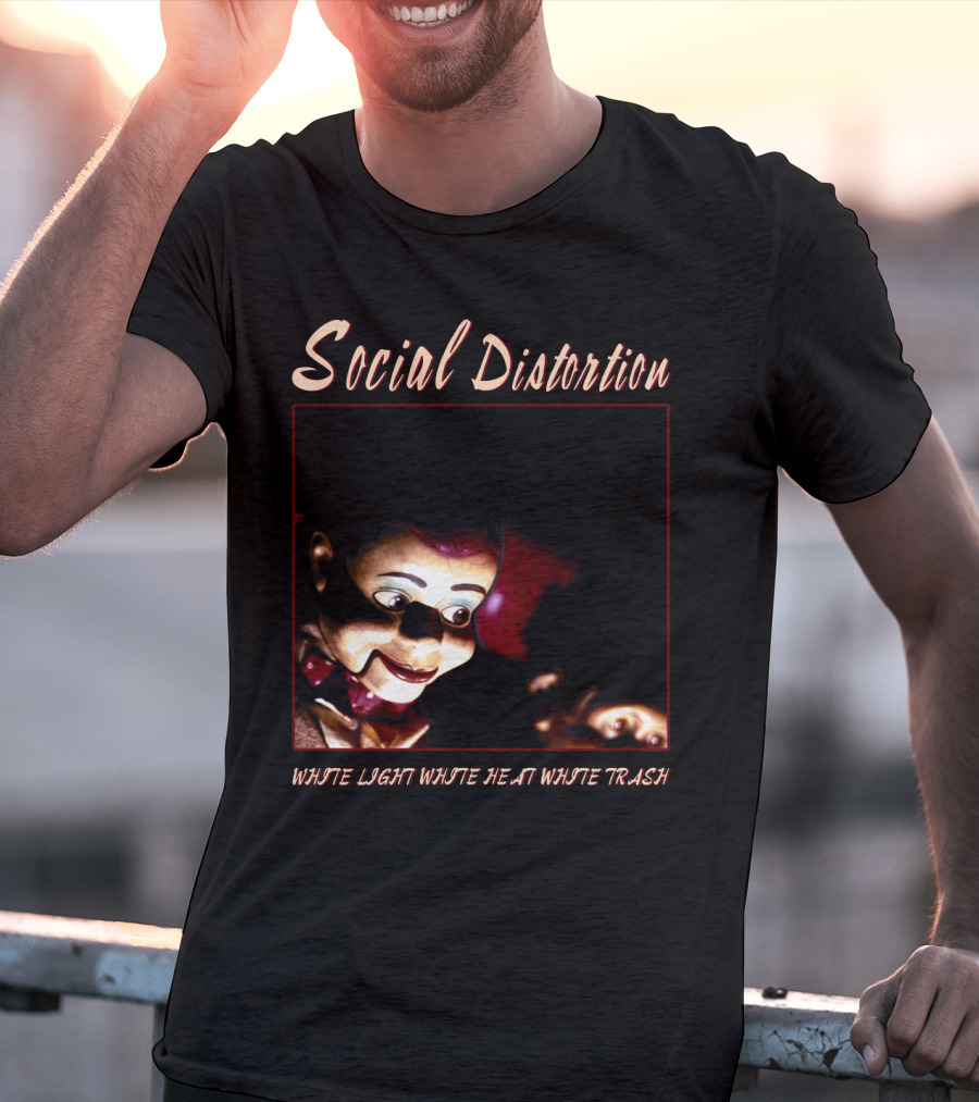 Social Distortion White Light White Heat White Trash T-Shirt