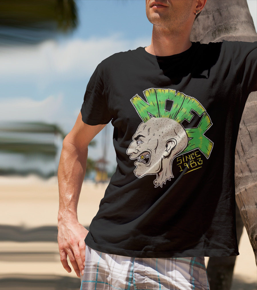 Nofx Since 1983 Punk Mohawk Character T-Shirt
