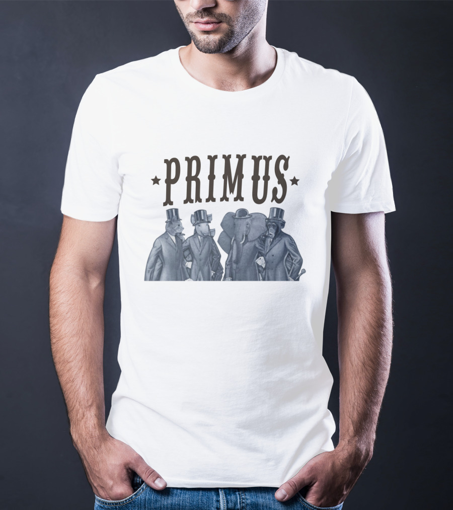 Primus Anthropomorphic Animals In Suits T-Shirt