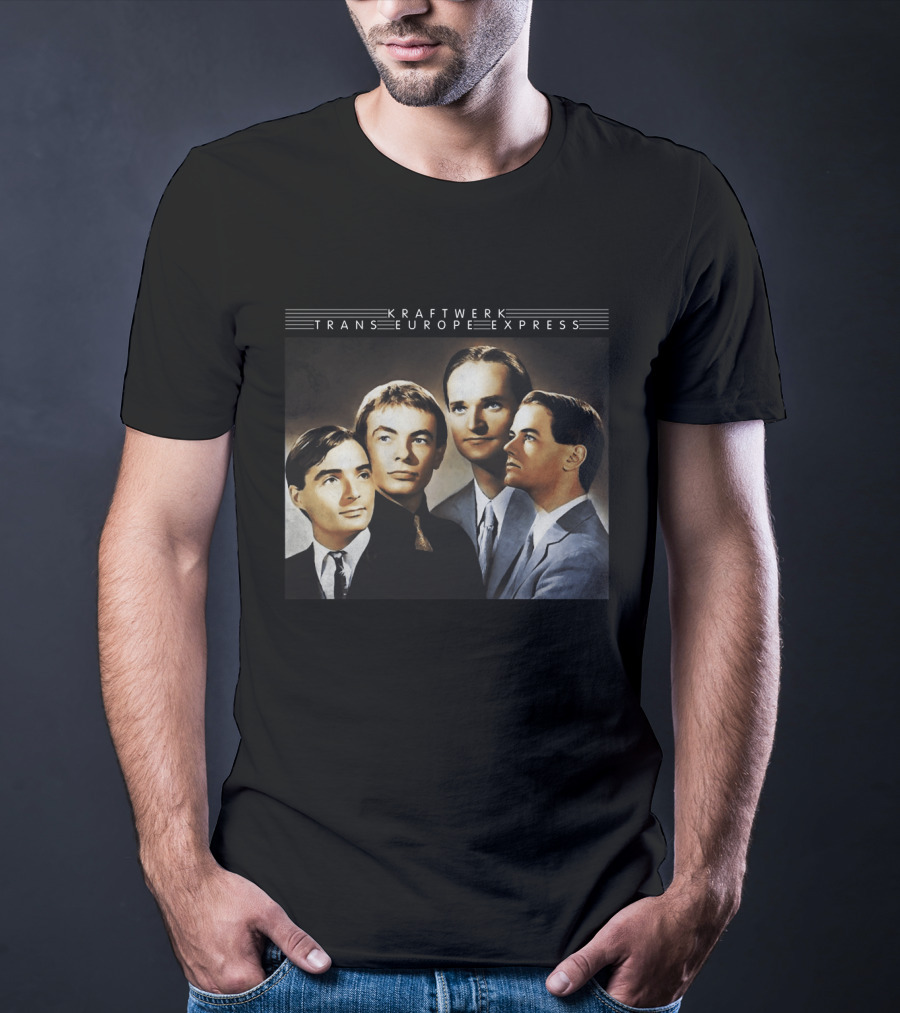 Kraftwerk Trans Europe Express Album Cover Artwork T-Shirt