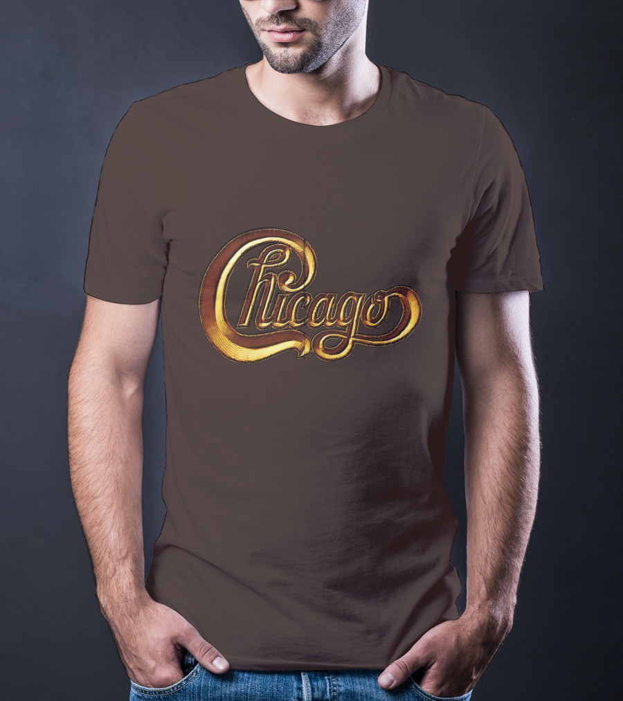 Chicago Gold Script T-Shirt