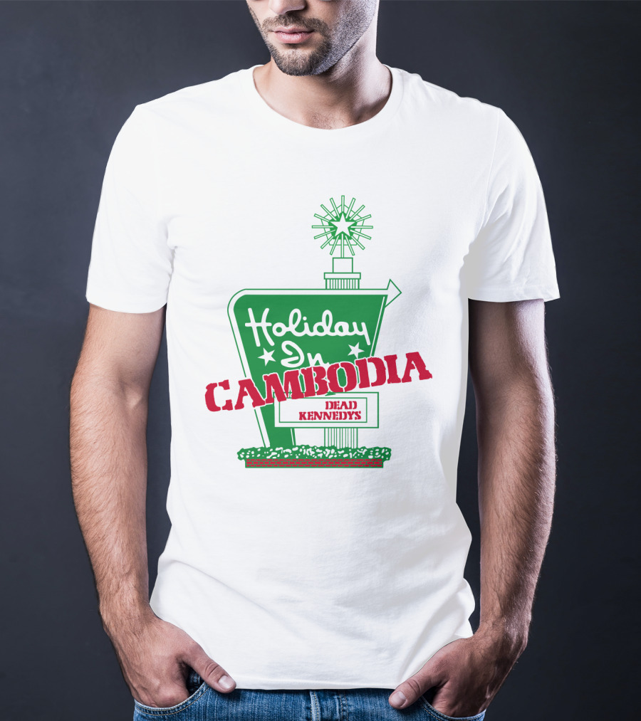 Holiday In Cambodia Dead Kennedys Iconic Sign T-Shirt
