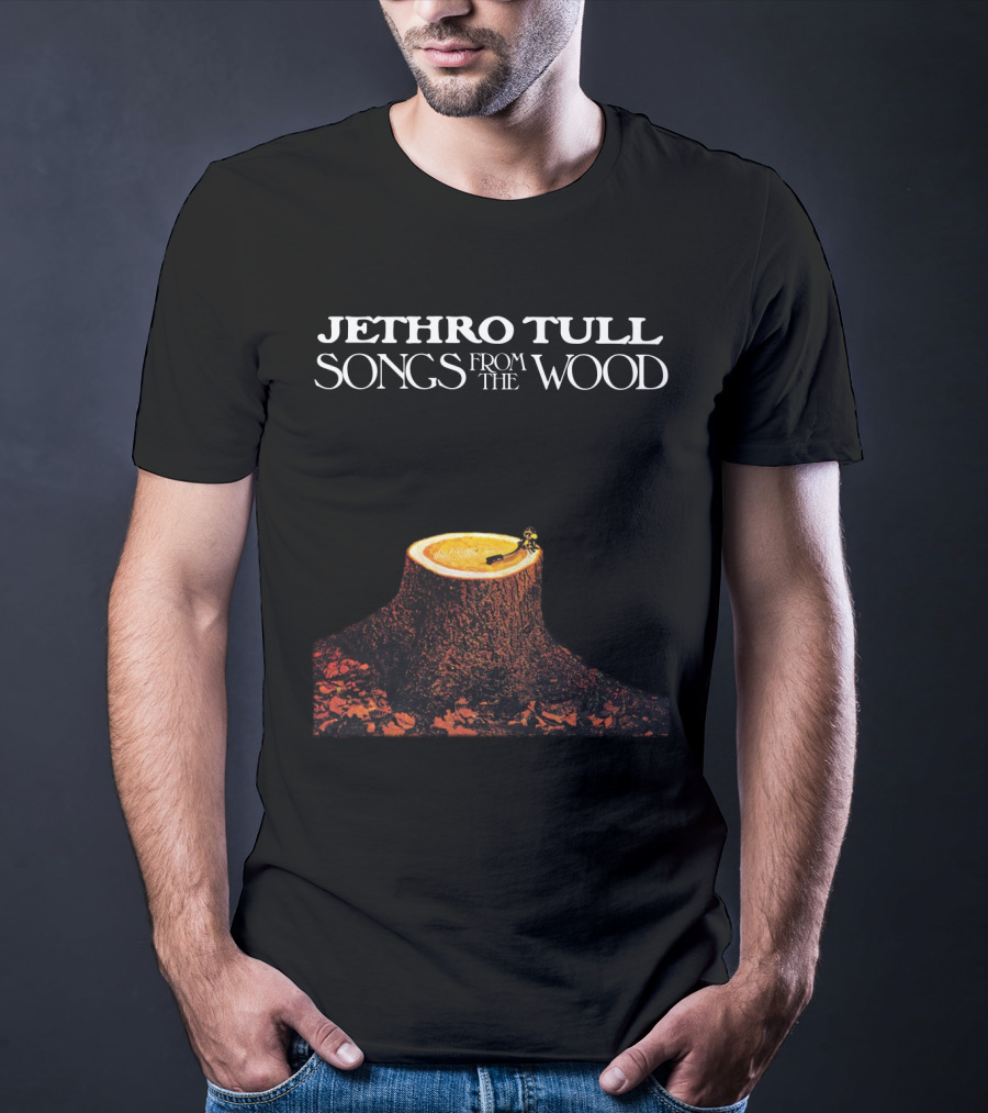 Jethro Tull Songs From The Wood Tree Stump And Axe T-Shirt