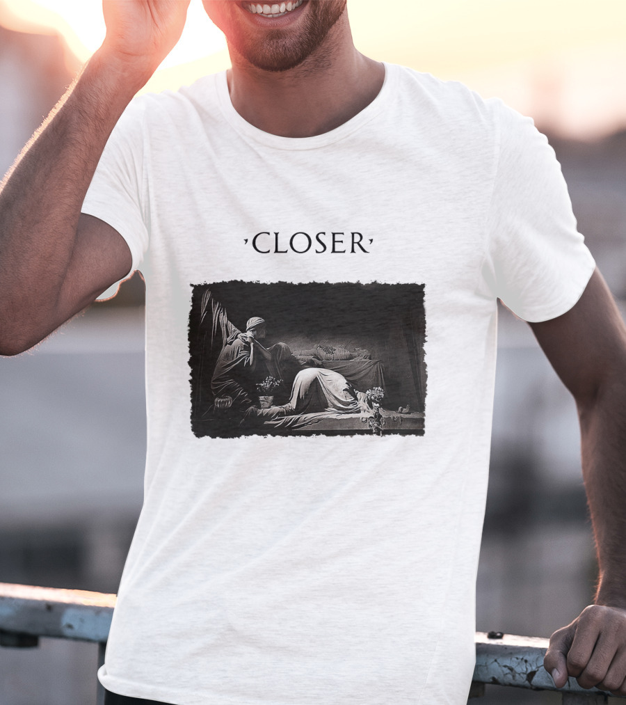 Joy Division Closer Album Cover Artistic Rendition T-Shirt