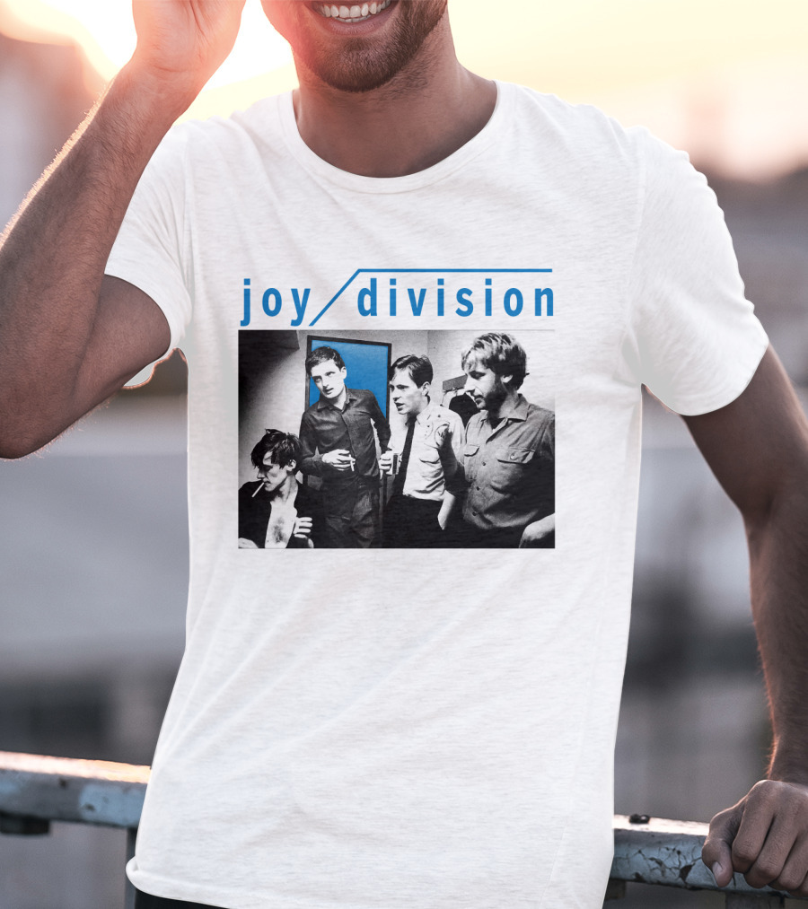 Joy Division Band Vintage Group Photo T-Shirt