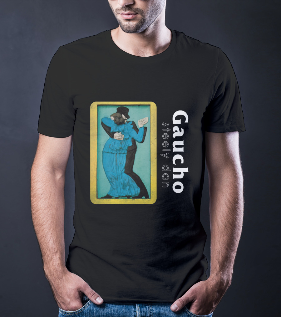 Gaucho Steely Dan Dancing Couple Artwork T-Shirt
