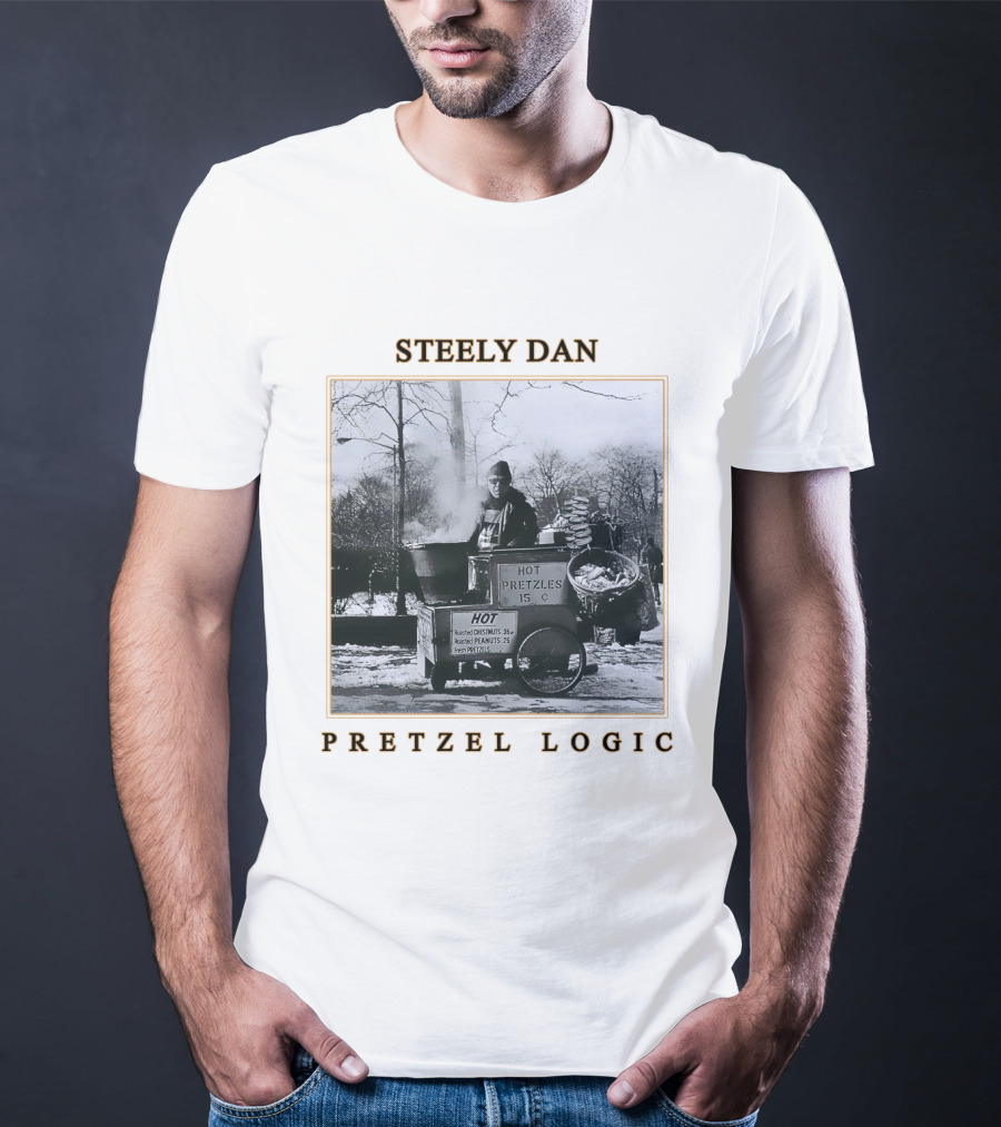Steely Dan Pretzel Logic Hot Pretzels 15 Cents T-Shirt