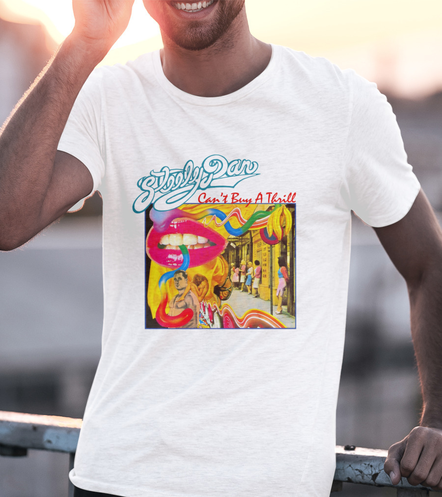 Steely Dan Can't Buy A Thrill Album Cover T-Shirt