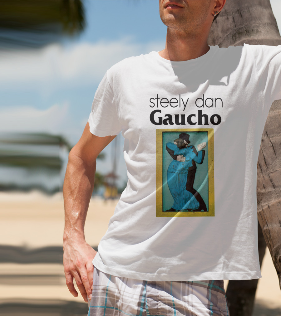 Steely Dan Gaucho Dancing Couple Iconic Album Artwork T-Shirt