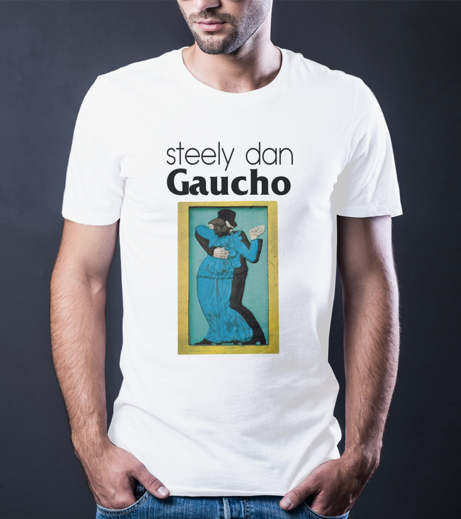 Steely Dan Gaucho Dancing Couple Iconic Album Artwork T-Shirt