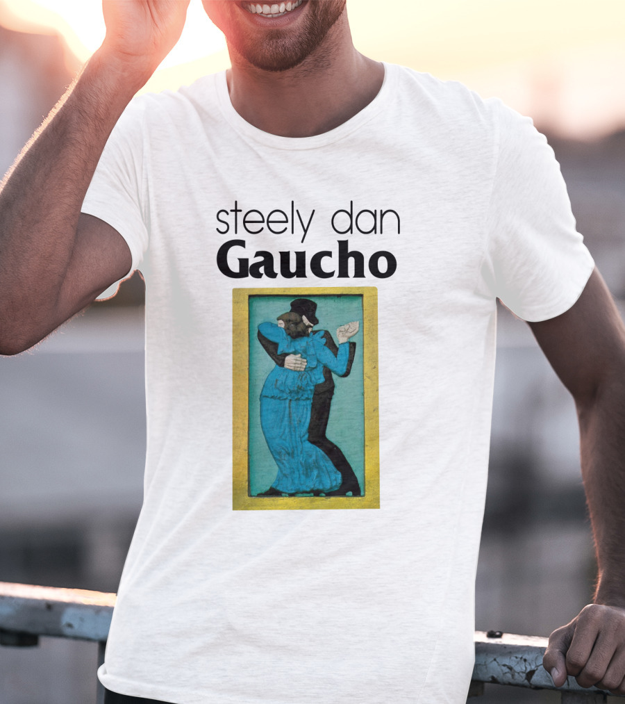 Steely Dan Gaucho Dancing Couple Iconic Album Artwork T-Shirt