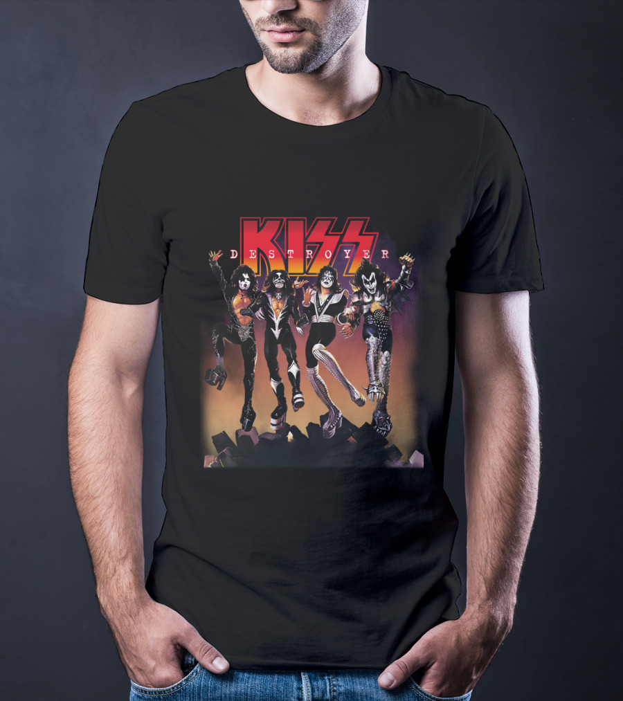 Kiss Destroyer Album Cover Art T-Shirt