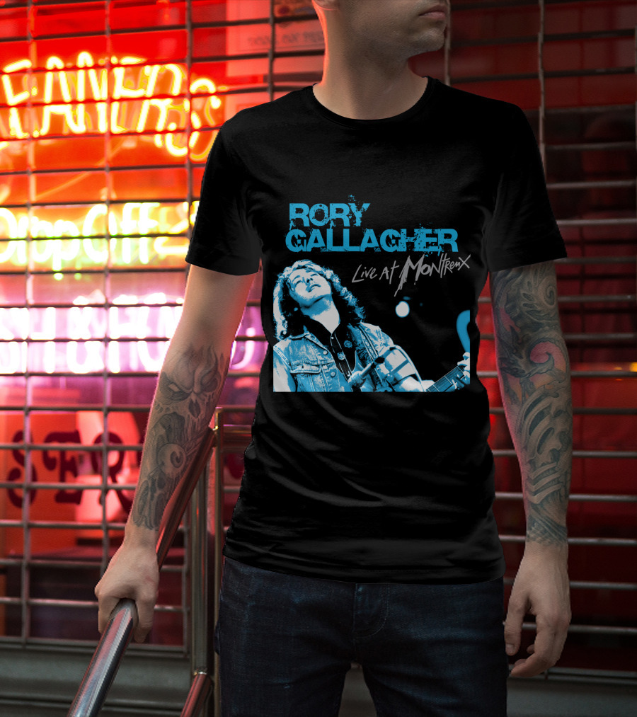 Rory Gallagher Live At Montreux T-Shirt