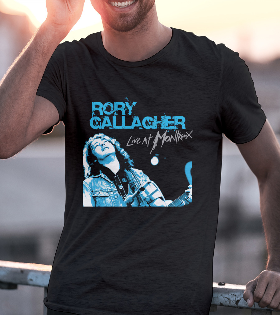 Rory Gallagher Live At Montreux T-Shirt