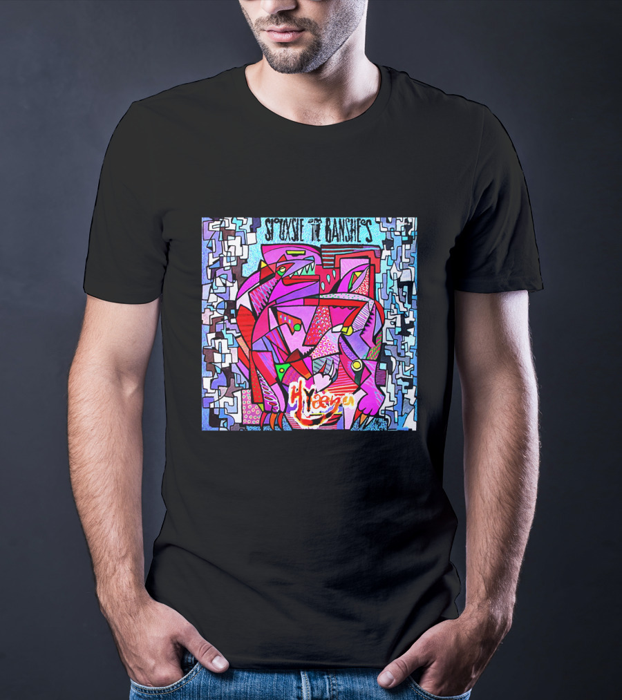 Siouxsie And The Banshees Hyaena Abstract Art T-Shirt