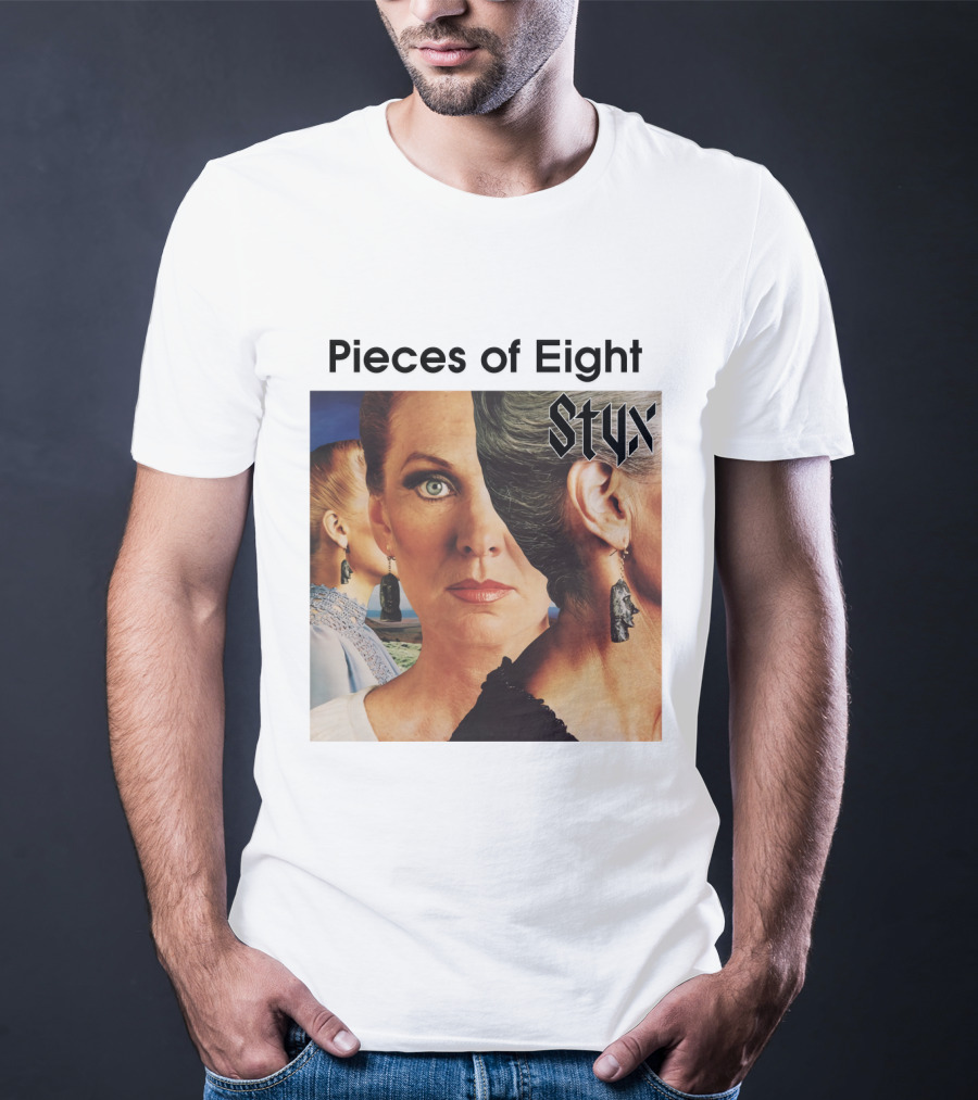 Pieces Of Eight Styx Album Artwork T-Shirt