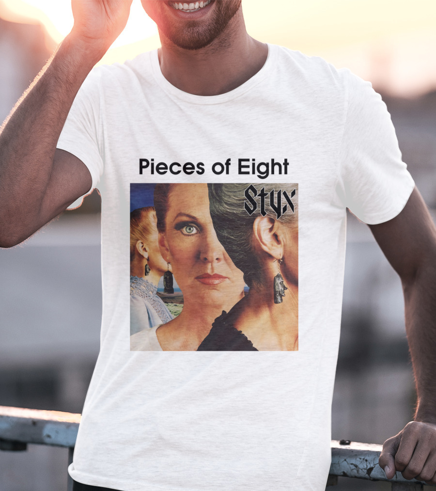 Pieces Of Eight Styx Album Artwork T-Shirt