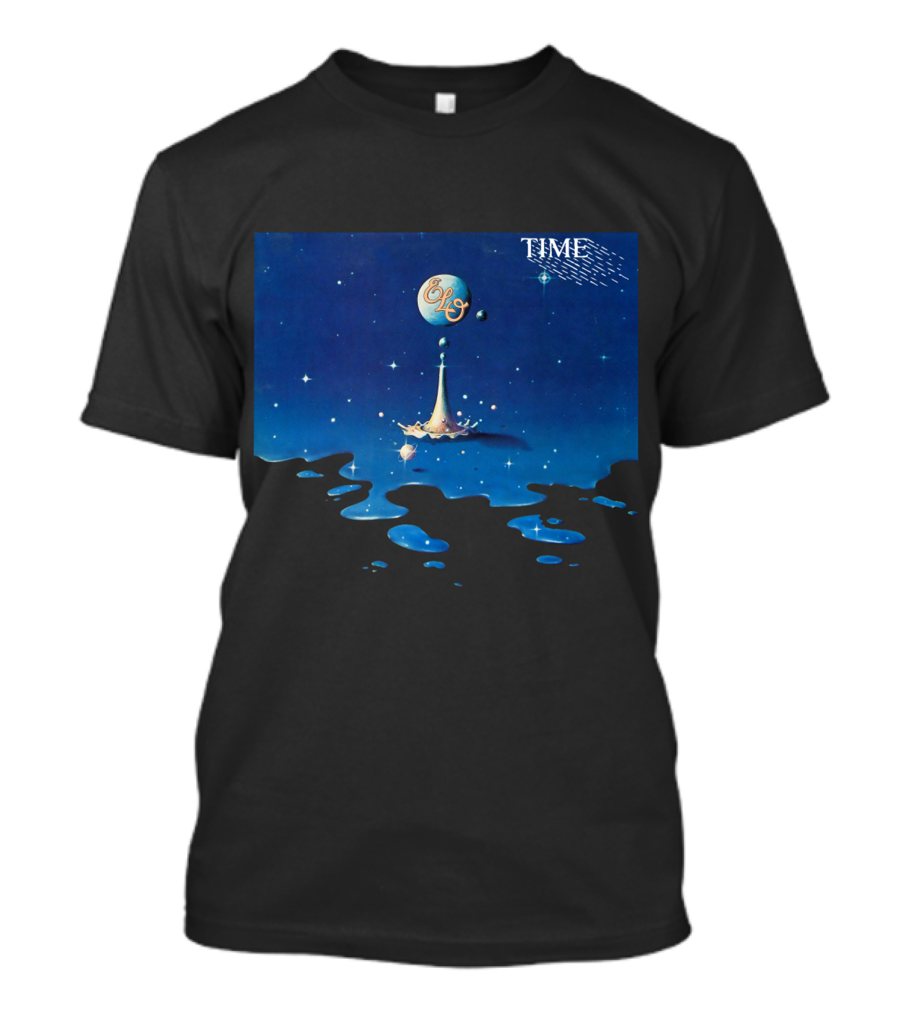 Elo Time Album Cover Space Scene T-Shirt