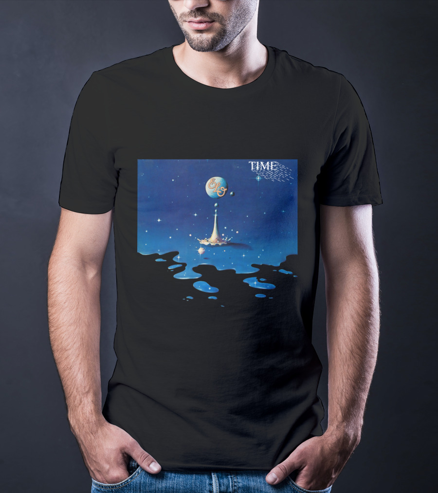 Elo Time Album Cover Space Scene T-Shirt