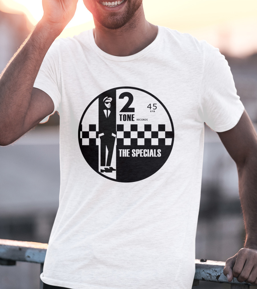 The Specials 2 Tone Records 45 Rpm T-Shirt