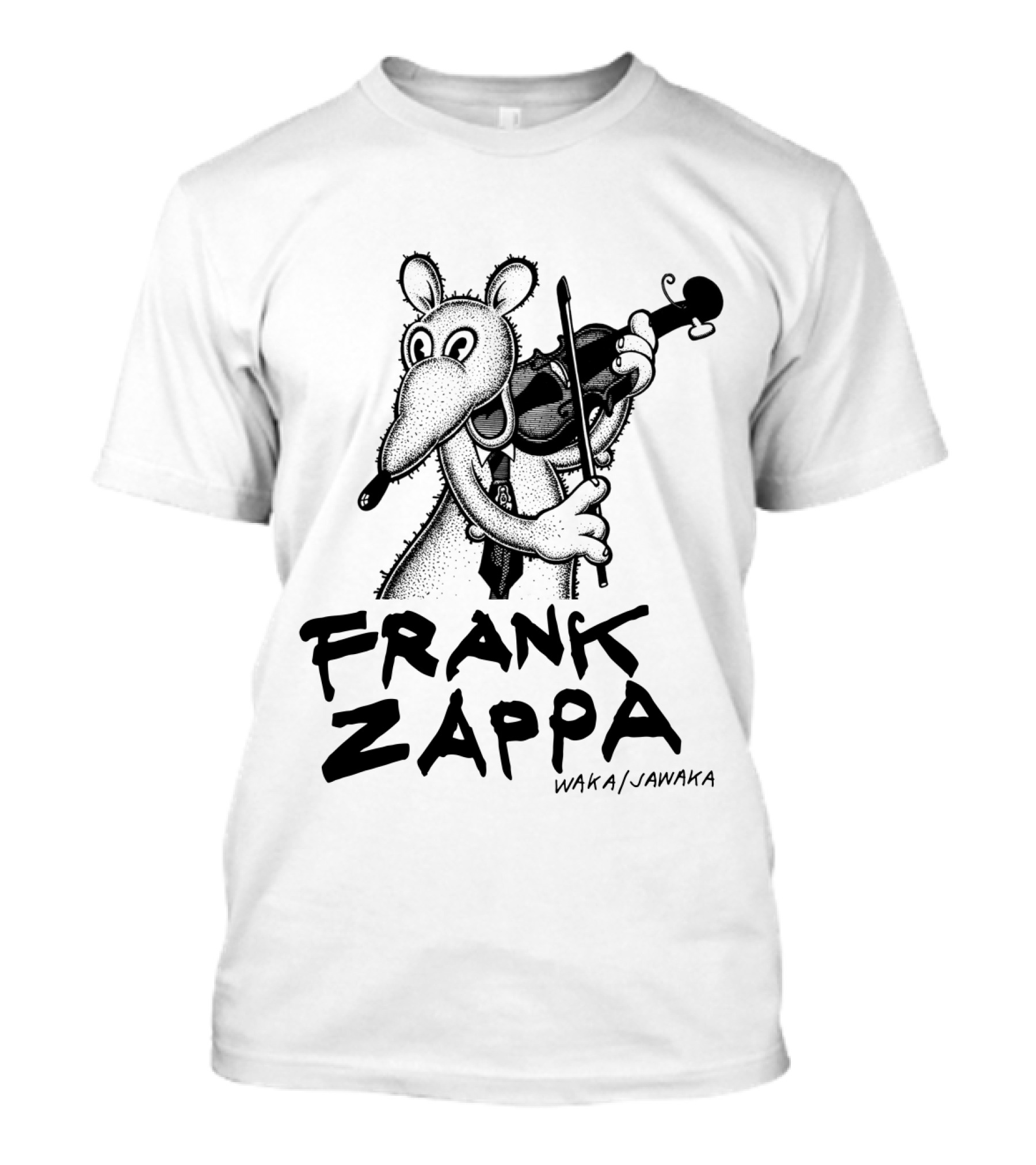 Frank Zappa Waka/Jawaka Violin Mouse T-Shirt