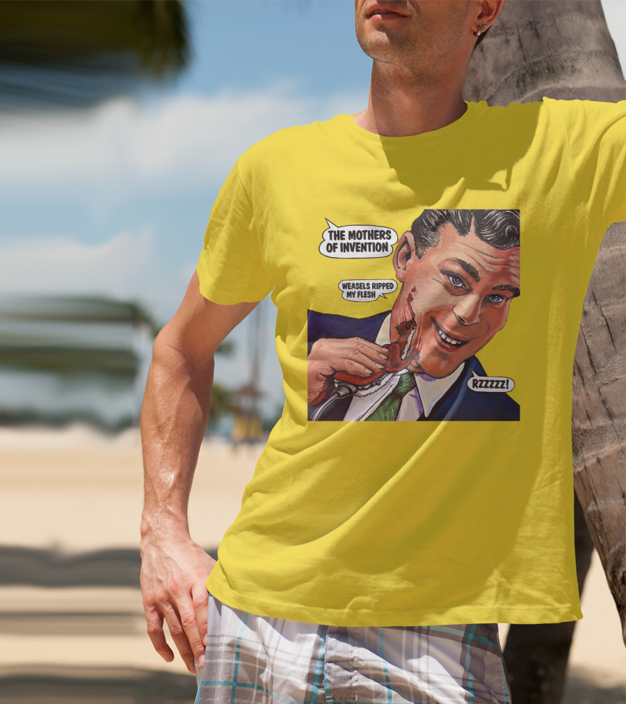 The Mothers Of Invention Weasels Ripped My Flesh Rzzzzz! Tmoi T-Shirt