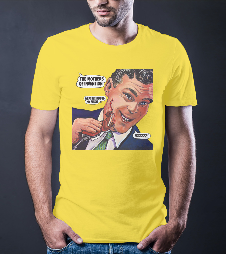The Mothers Of Invention Weasels Ripped My Flesh Rzzzzz! Tmoi T-Shirt